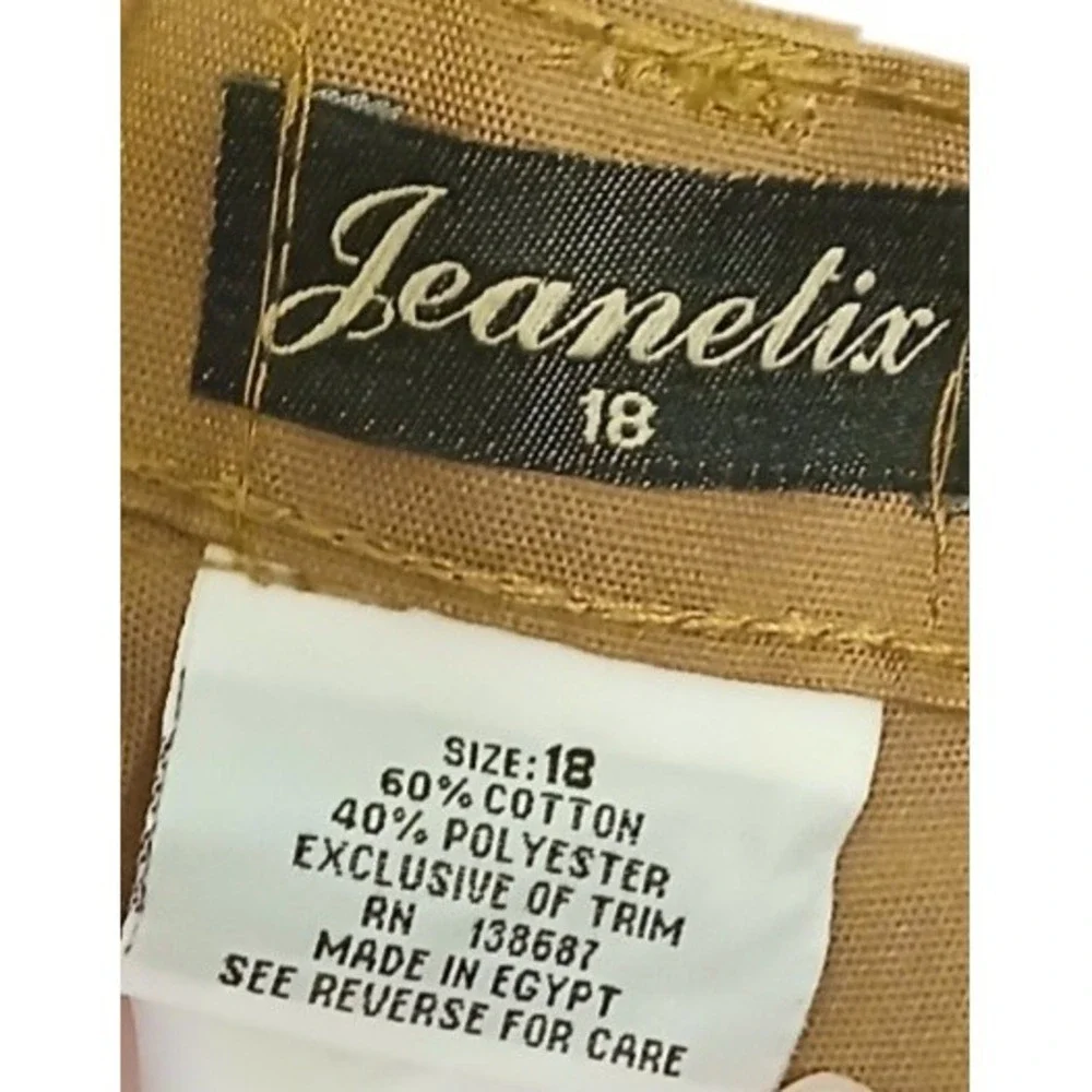 Cargo Shorts Youth Size 18 Tan Khaki Utility Multi Pocket Casual Jeanetix Boys